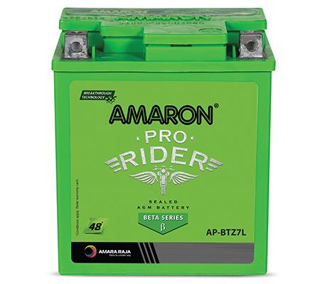 AMARON PRO Bike Rider 2 Wheeler Battery - APBTZ7L (ABR-PR-APBTZ7L)