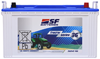 SF ( 90 Ah ) Tractor Battery F4W5-36S-90D31L