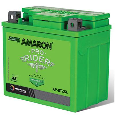 AMARON PRO Bike Rider 2 Wheeler Battery - APBTZ5L (ABR-PR-APBTZ5L)